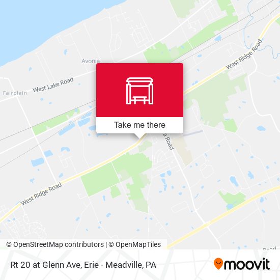 Mapa de Rt 20 at Glenn Ave