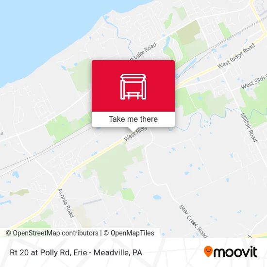 Rt 20 at Polly Rd map