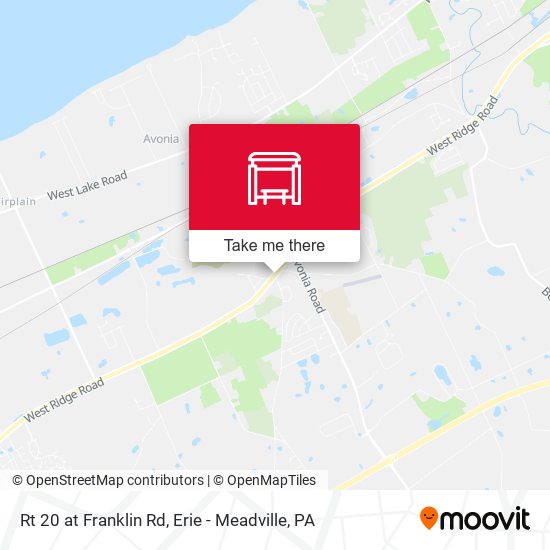 Mapa de Rt 20 at Franklin Rd