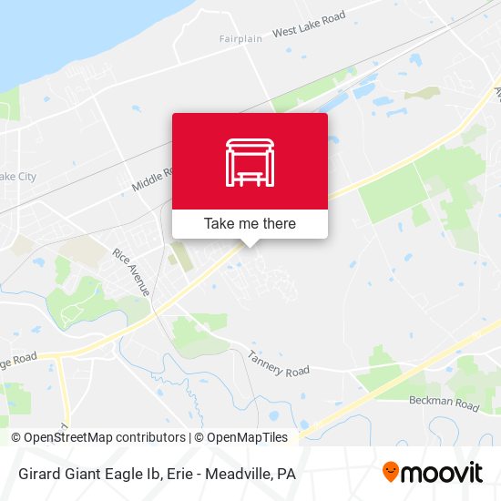Girard Giant Eagle Ib map
