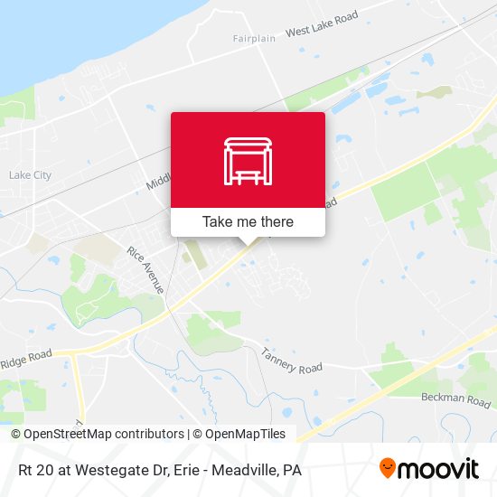 Mapa de Rt 20 at Westegate Dr