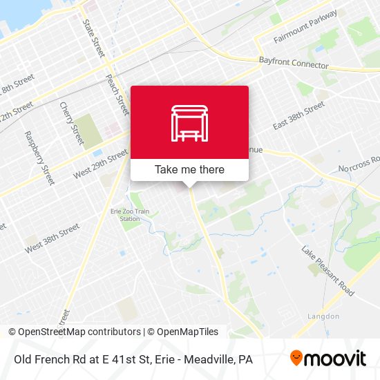 Mapa de Old French Rd at E 41st St