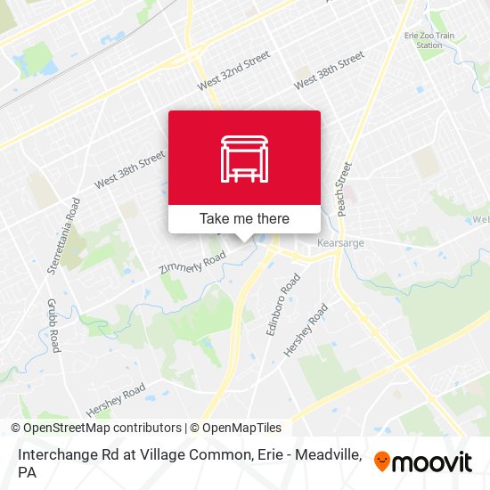 Interchange Rd at Village Common map
