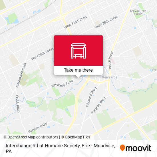 Mapa de Interchange Rd at Humane Society