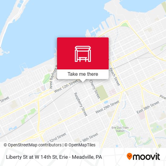 Mapa de Liberty St at W 14th St