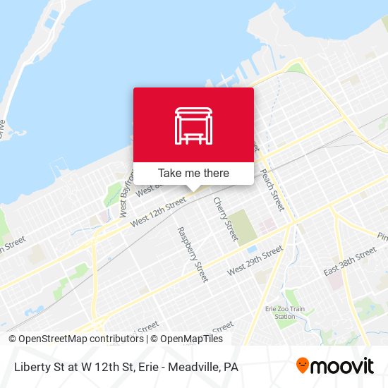 Mapa de Liberty St at W 12th St