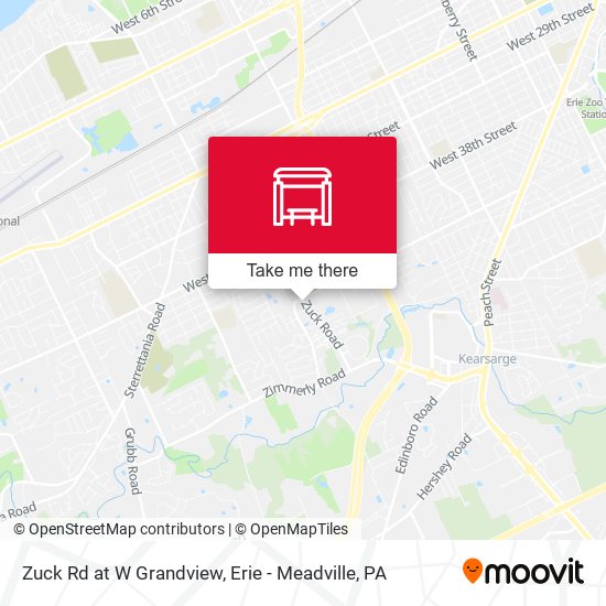 Zuck Rd at W Grandview map