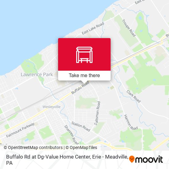 Buffalo Rd at Dg-Value Home Center map