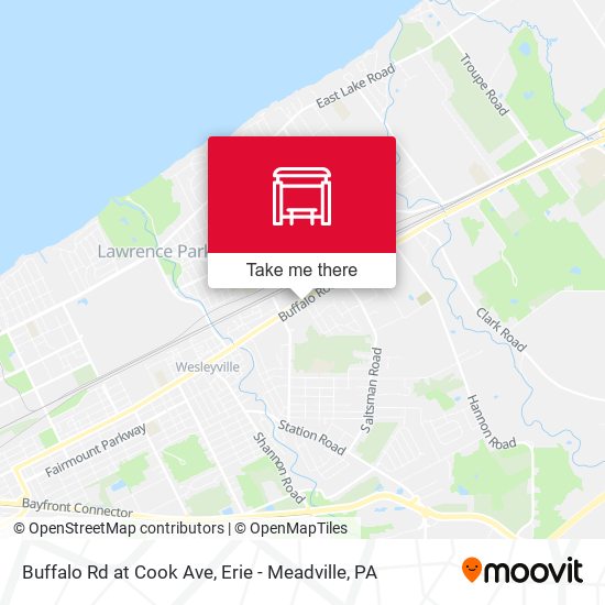Mapa de Buffalo Rd at Cook Ave