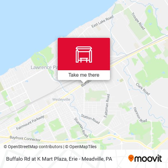 Buffalo Rd at K Mart Plaza map