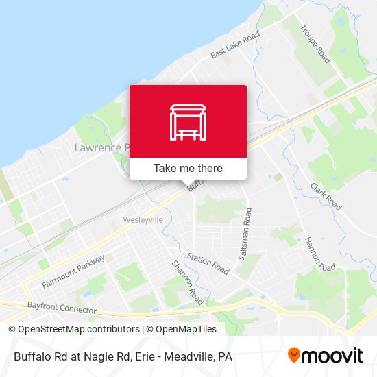 Buffalo Rd at Nagle Rd map
