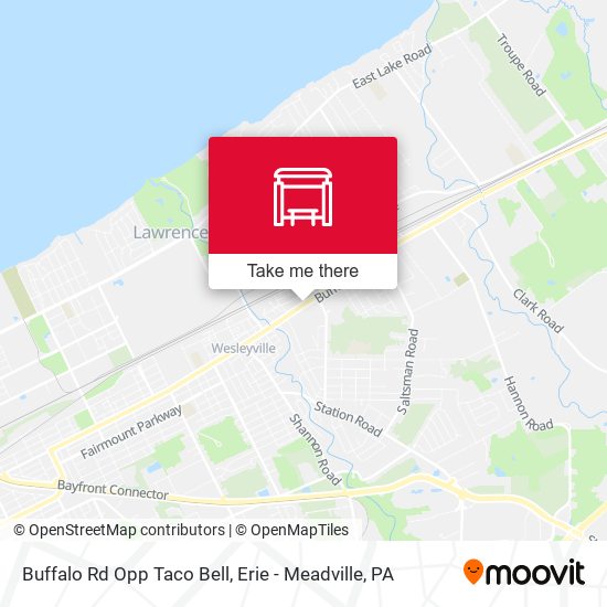 Buffalo Rd Opp Taco Bell map