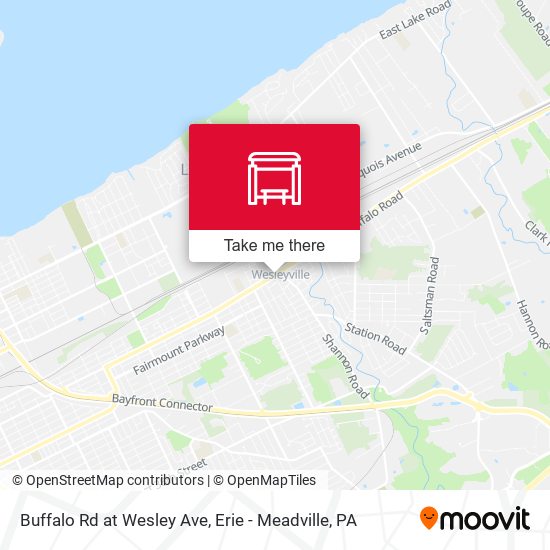 Buffalo Rd at Wesley Ave map