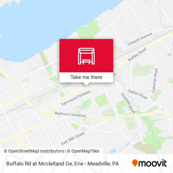Buffalo Rd at Mcclelland Oe map