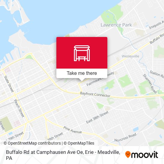 Mapa de Buffalo Rd at Camphausen Ave Oe