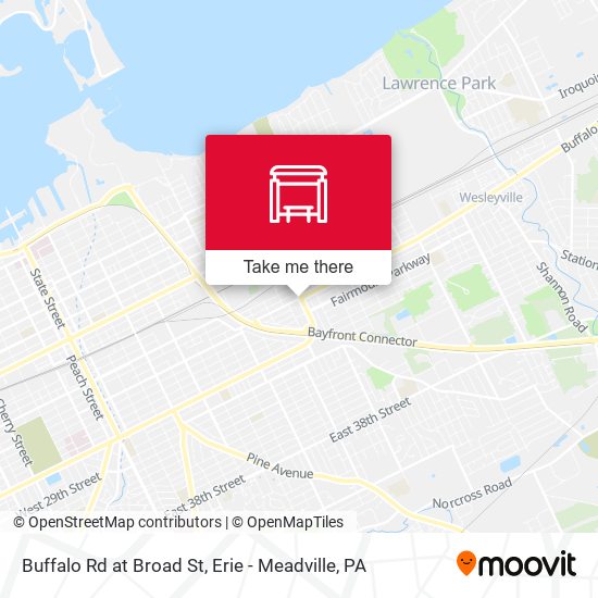 Mapa de Buffalo Rd at Broad St