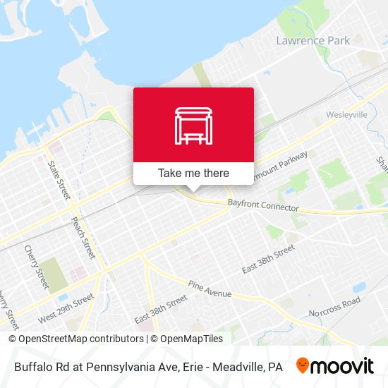Buffalo Rd at Pennsylvania Ave map