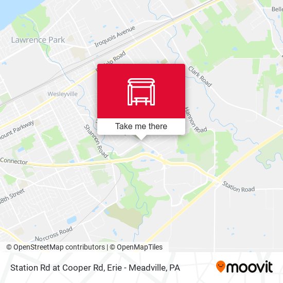 Mapa de Station Rd at Cooper Rd