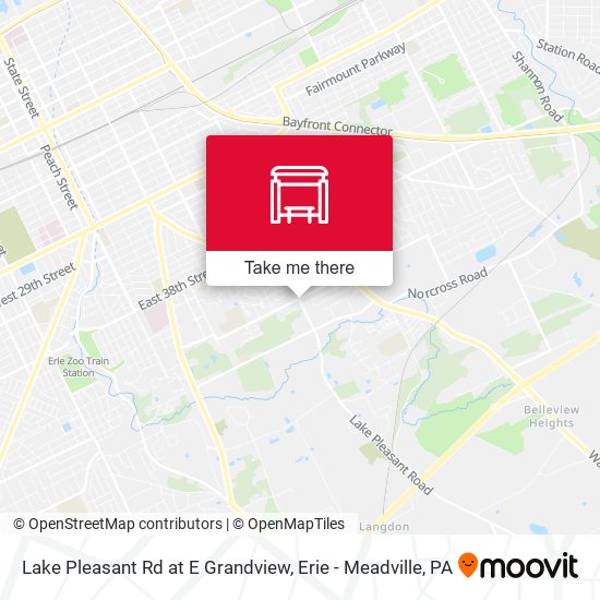 Mapa de Lake Pleasant Rd at E Grandview