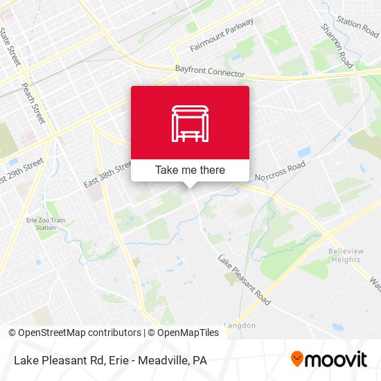 Mapa de Lake Pleasant Rd
