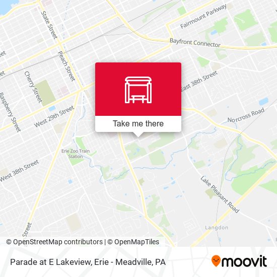 Parade at E Lakeview map