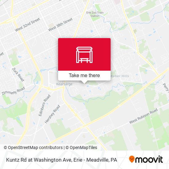 Mapa de Kuntz Rd at Washington Ave