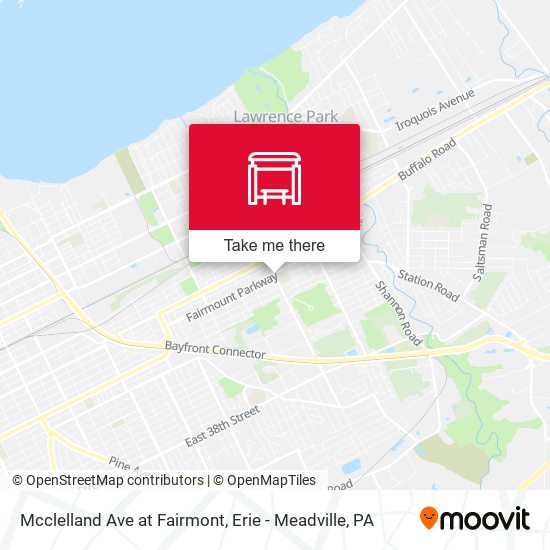 Mapa de Mcclelland Ave at Fairmont