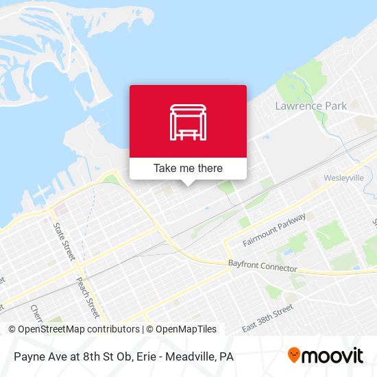 Mapa de Payne Ave at 8th St Ob