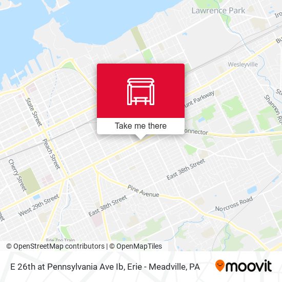 Mapa de E 26th at Pennsylvania Ave Ib