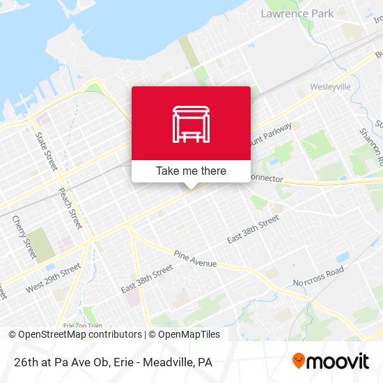 Mapa de 26th at Pa Ave Ob