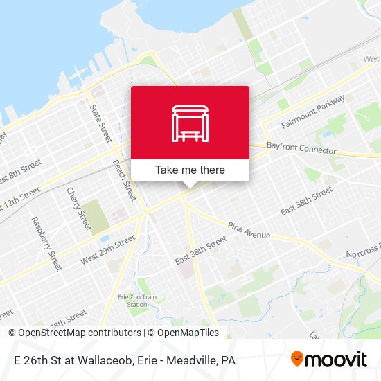 Mapa de E 26th St at Wallaceob