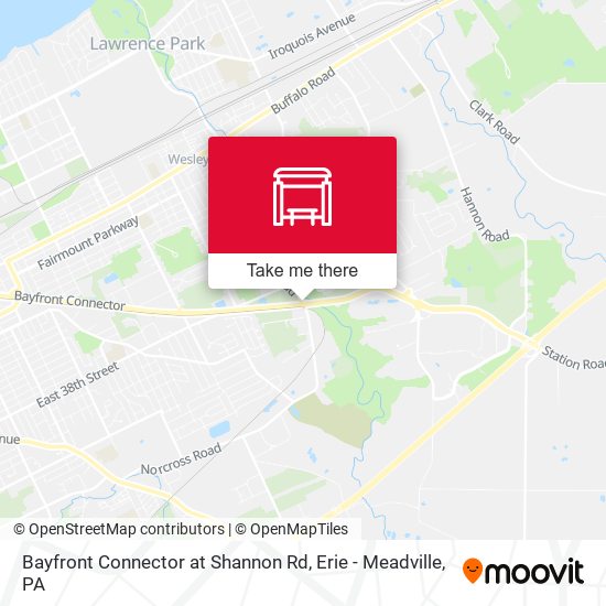Bayfront Connector at Shannon Rd map