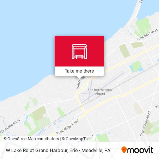 W Lake Rd at Grand Harbour map