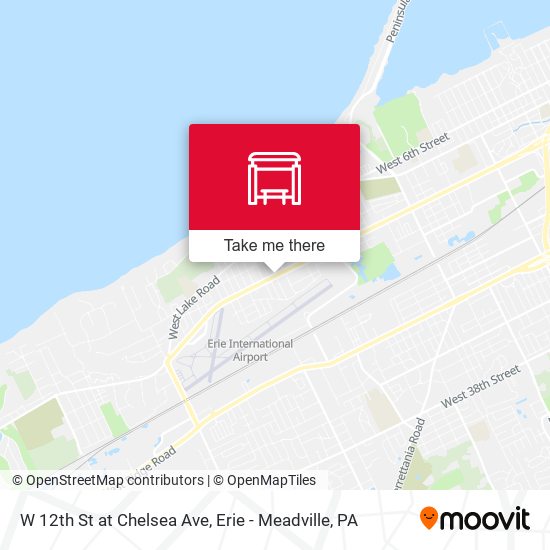 Mapa de W 12th St at Chelsea Ave