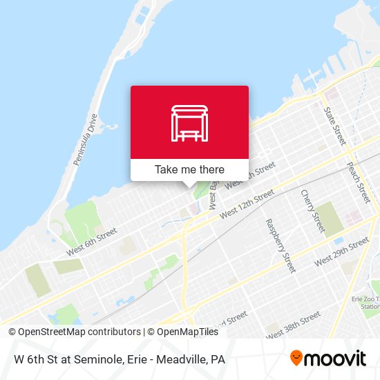 Mapa de W 6th St at Seminole