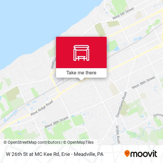 Mapa de W 26th St at MC Kee Rd