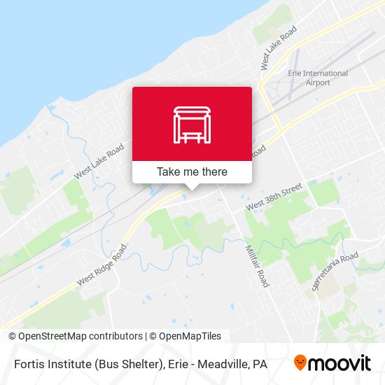 Fortis Institute (Bus Shelter) map