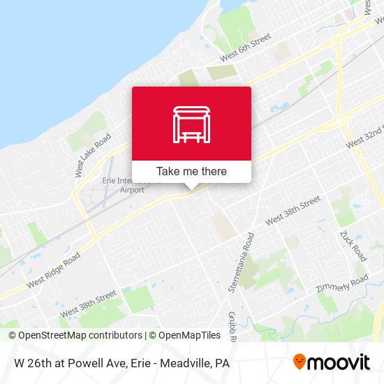 Mapa de W 26th at Powell Ave