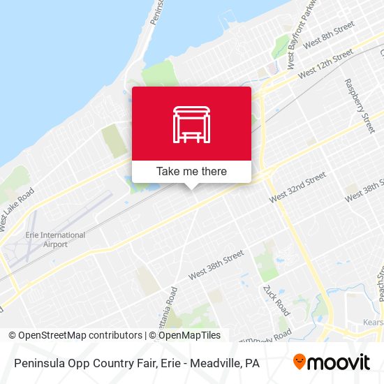 Peninsula Opp Country Fair map