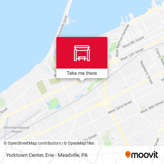 Mapa de Yorktown Center