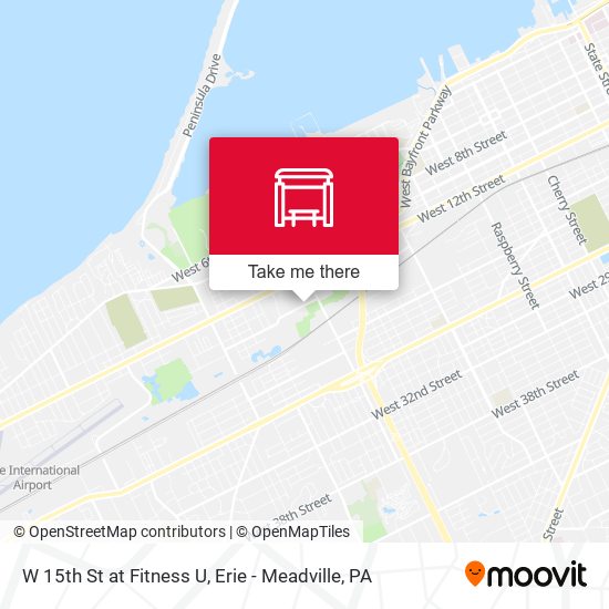 Mapa de W 15th St at Fitness U
