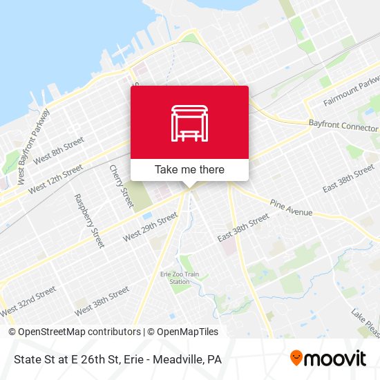 Mapa de State St at E 26th St