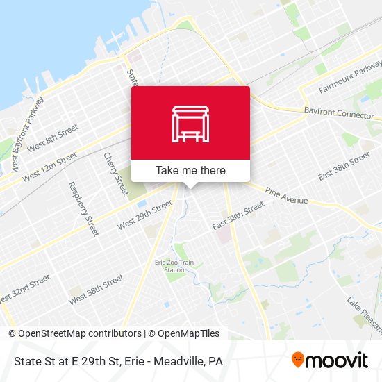 Mapa de State St at E 29th St