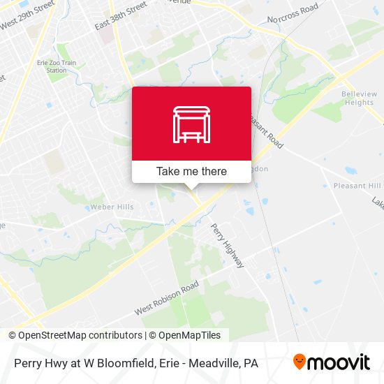 Mapa de Perry Hwy at W Bloomfield