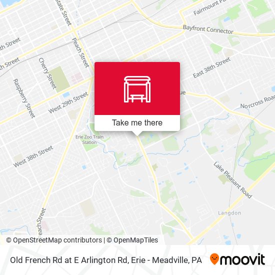 Mapa de Old French Rd at E Arlington Rd
