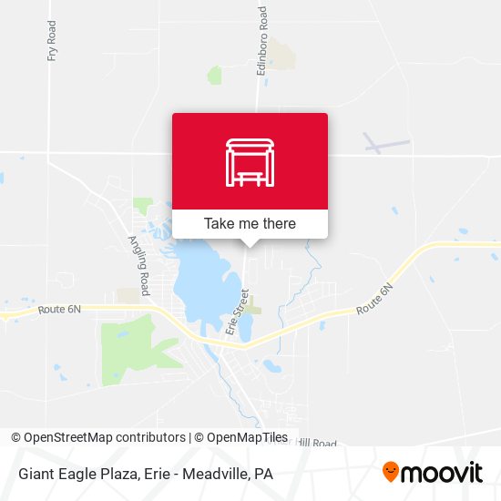 Giant Eagle Plaza map
