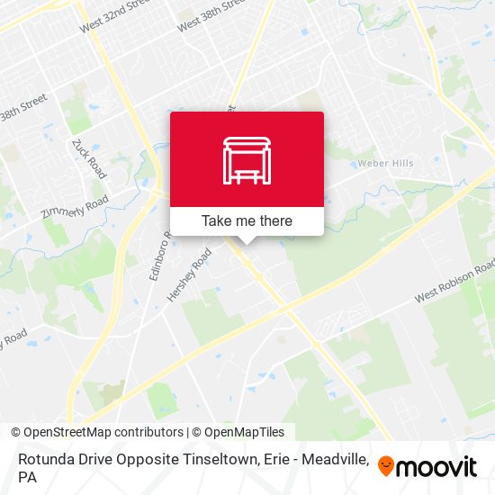 Mapa de Rotunda Drive Opposite Tinseltown