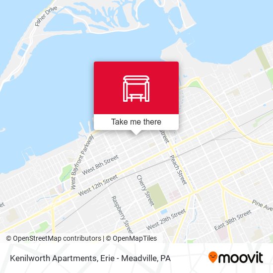 Kenilworth Apartments map