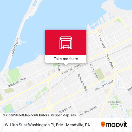 Mapa de W 10th St at Washington Pl