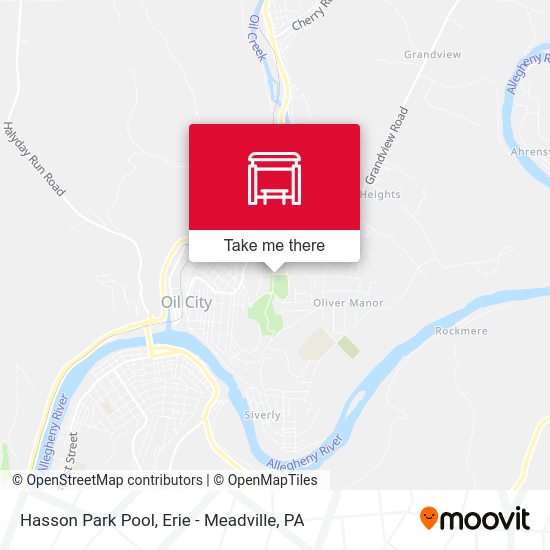 Mapa de Hasson Park Pool